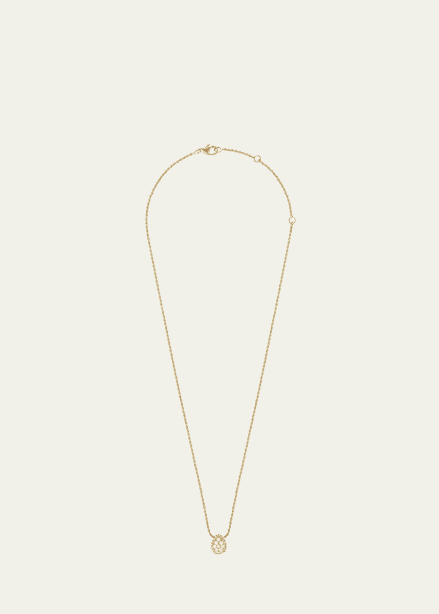 Boucheron Serpent Boheme XS Motif Pendant Necklace with Diamonds