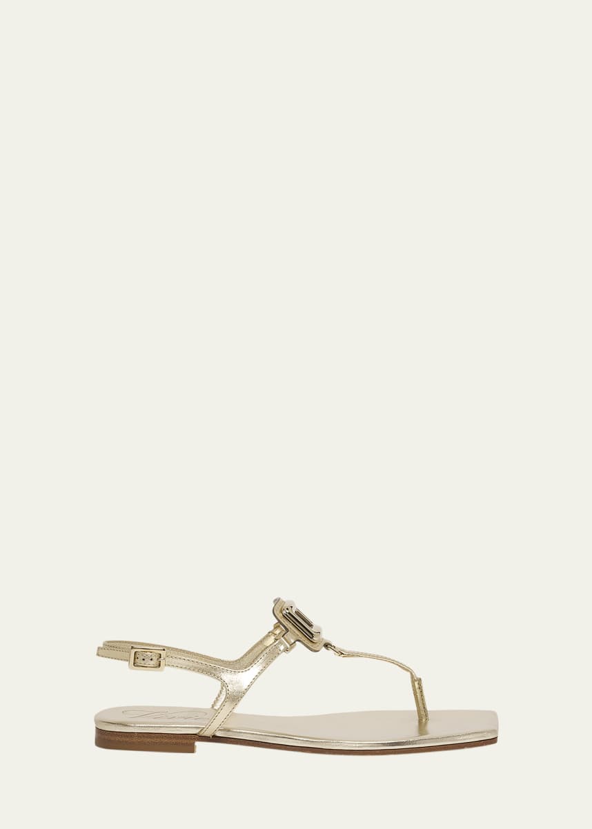 Roger Vivier Viv By The Sea Slingback Sandals