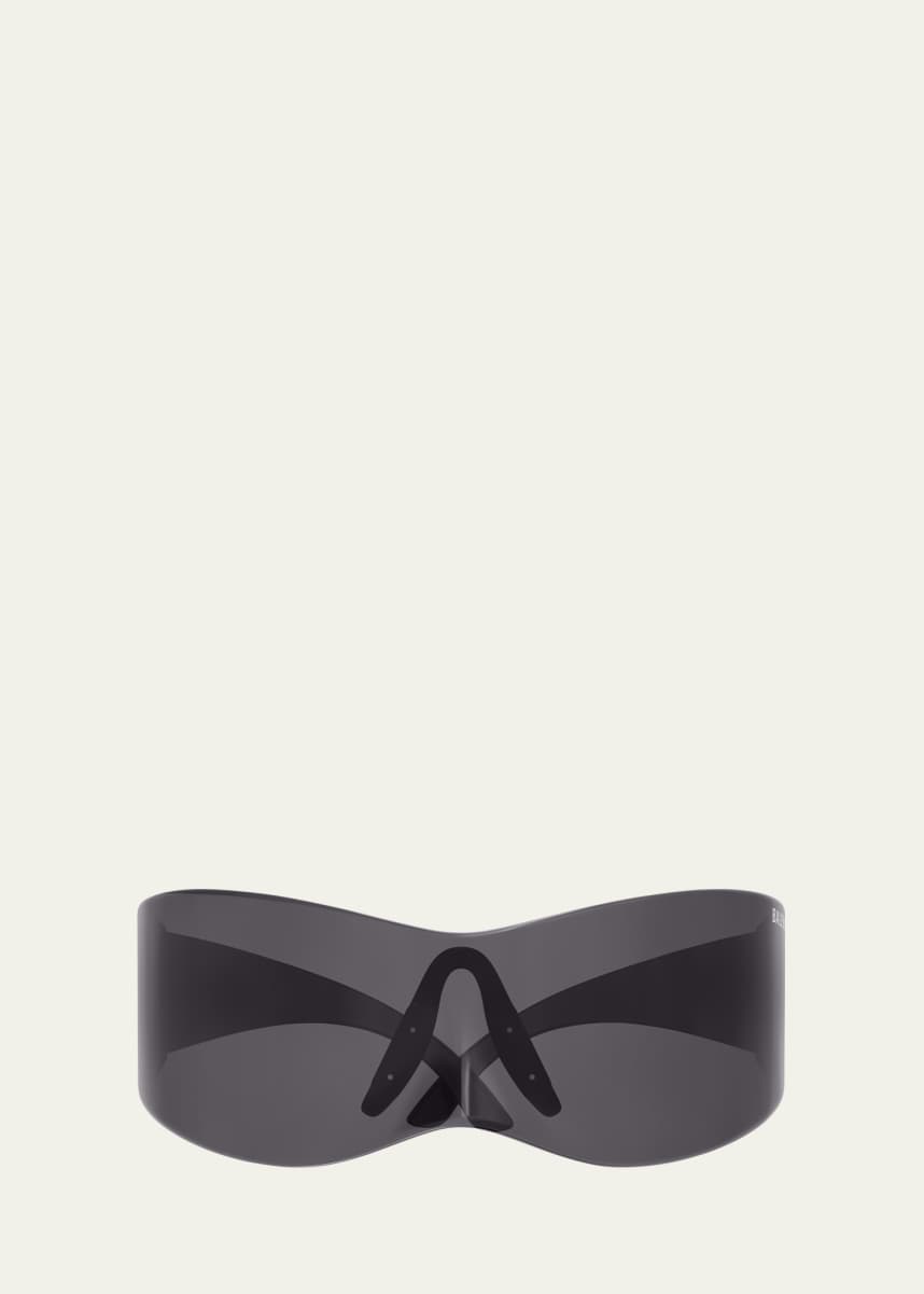 Balenciaga Men's BB0299S Nylon Mask Sunglasses