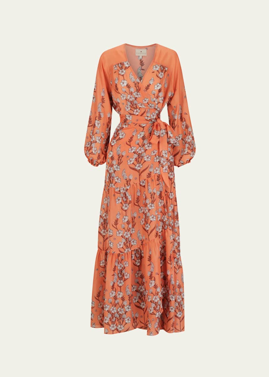 Hannah Artwear Emilia Wrap Maxi Dress