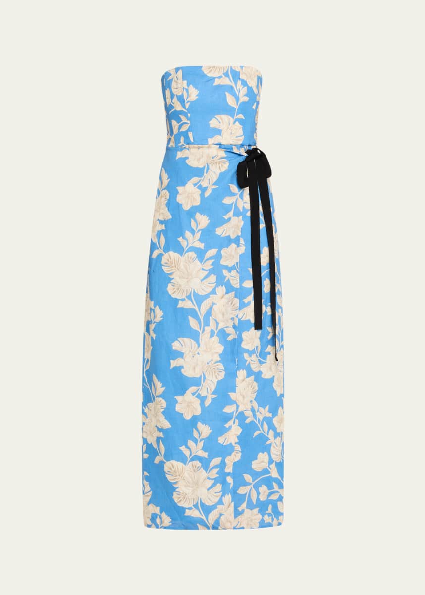Agua by Agua Bendita Cinefila Madera Maxi Dress
