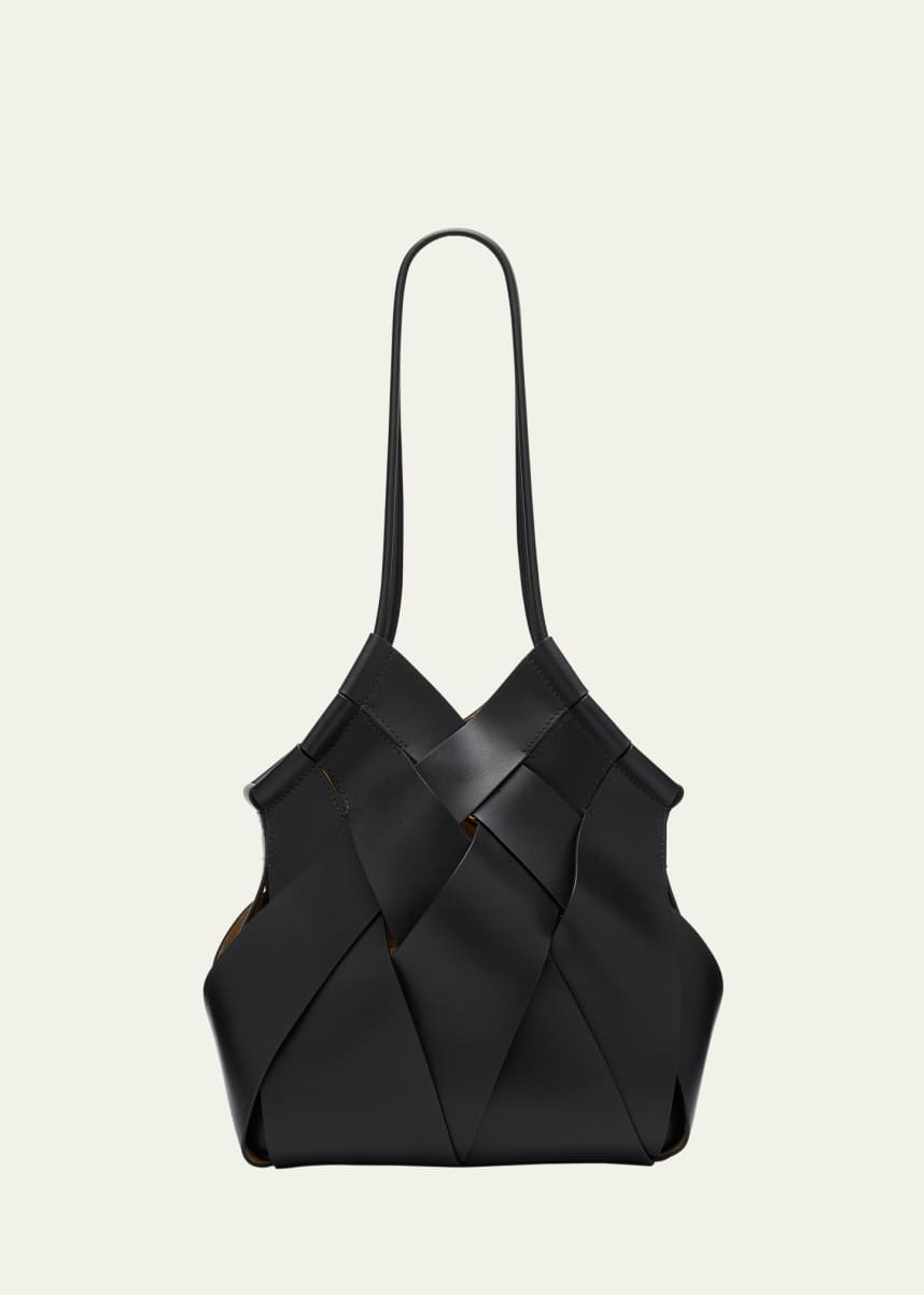 Ulla Johnson Charlotte Woven Leather Tote Bag