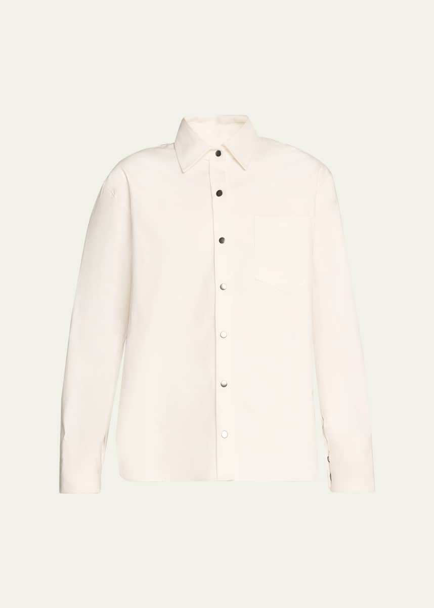 MARIA MCMANUS Oversized Snap Shirt