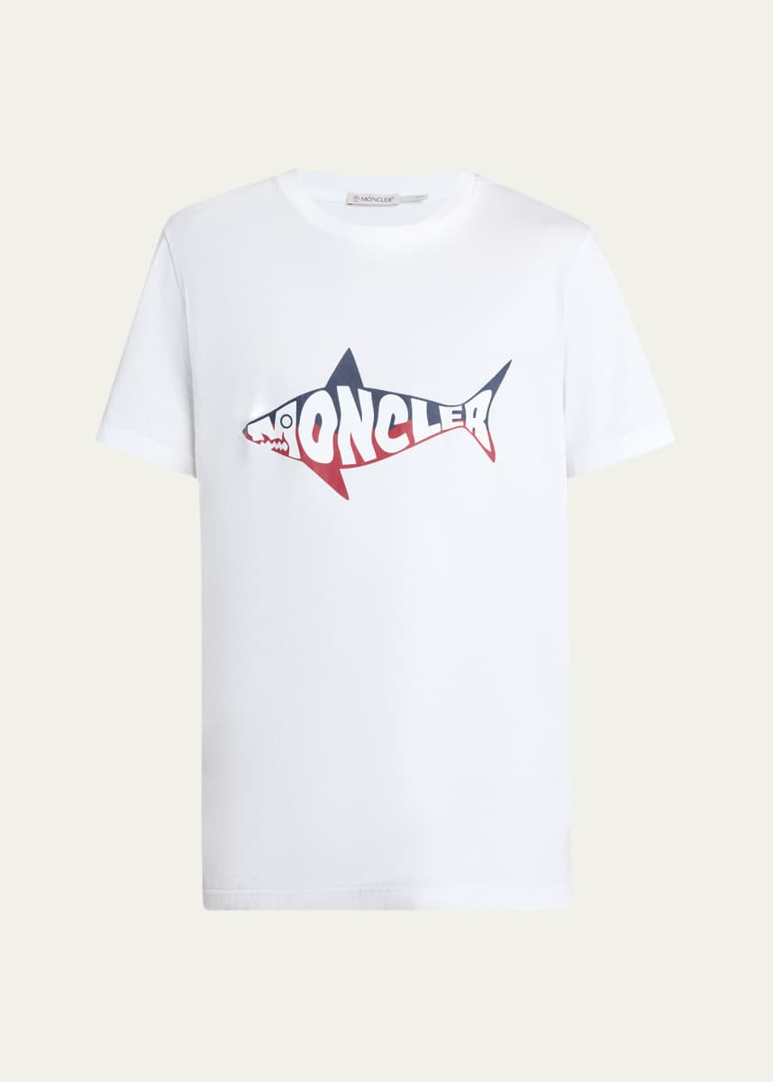 Moncler Men's Shark Logo Graphic T-Shirt