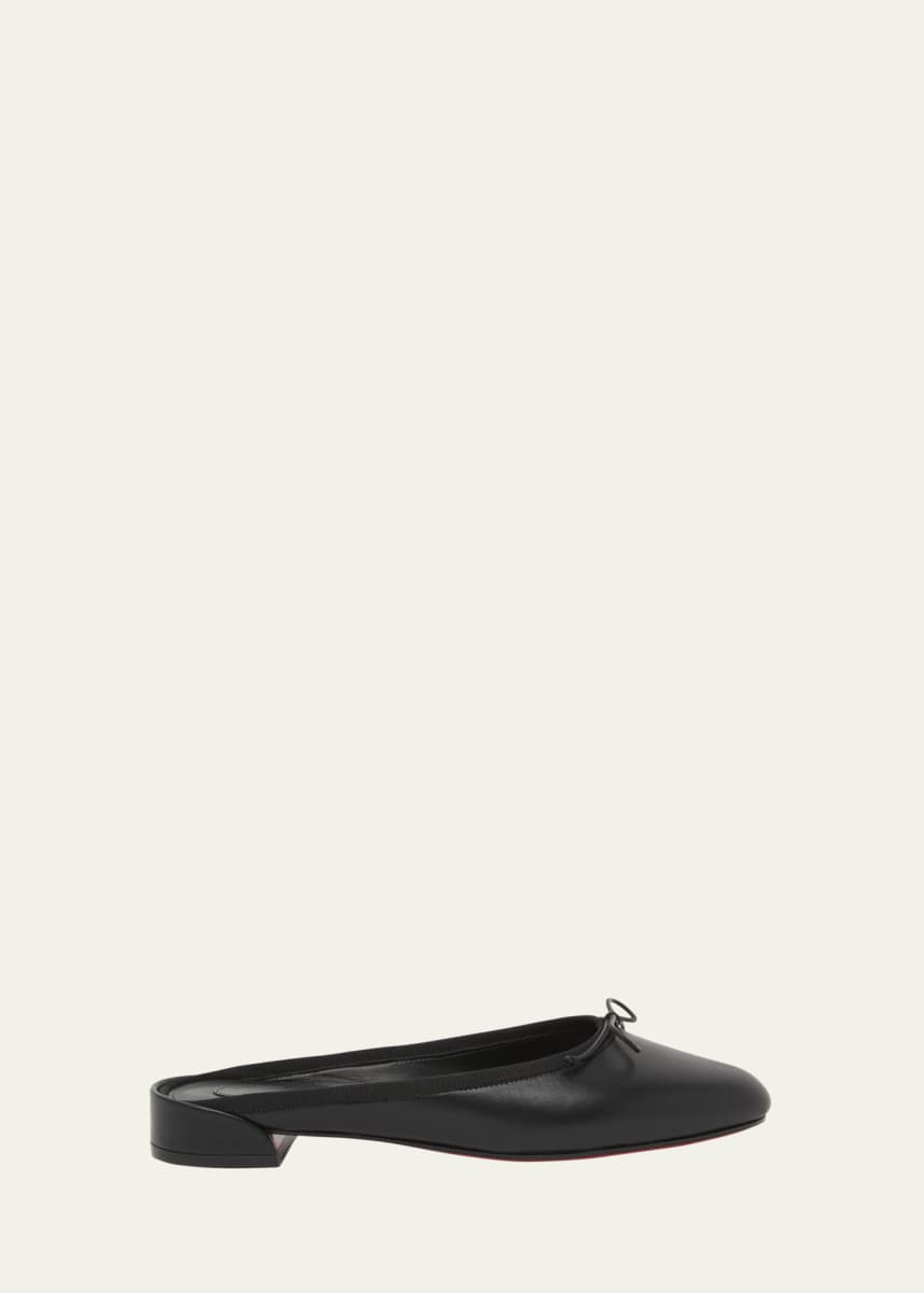 Christian Louboutin Sweetie Jane Red Sole Ballerina Mules