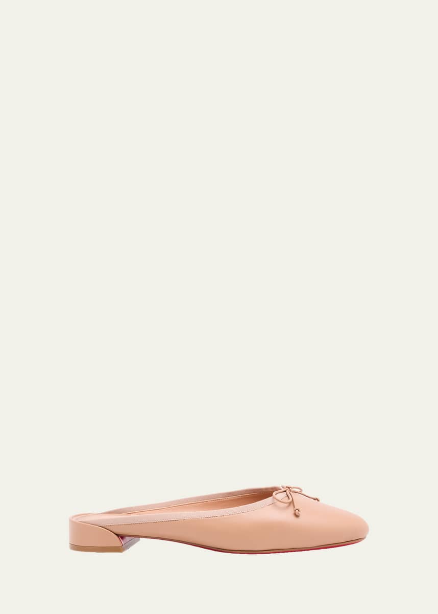 Christian Louboutin Sweetie Jane Red Sole Ballerina Mules
