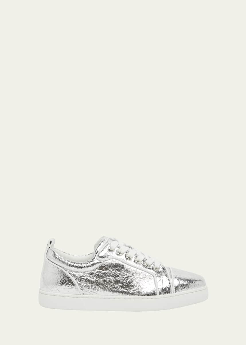 Christian Louboutin Louise Orlato Metallic Red Sole Sneakers