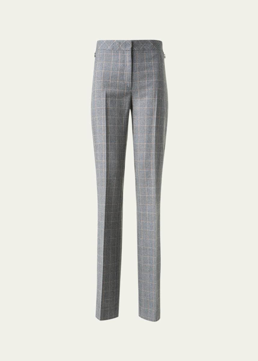 Akris Carl Prince Of Wales Check Cashmere Pants