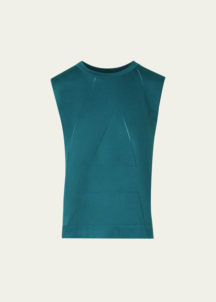 Akris Sea Island Cotton Tank Top