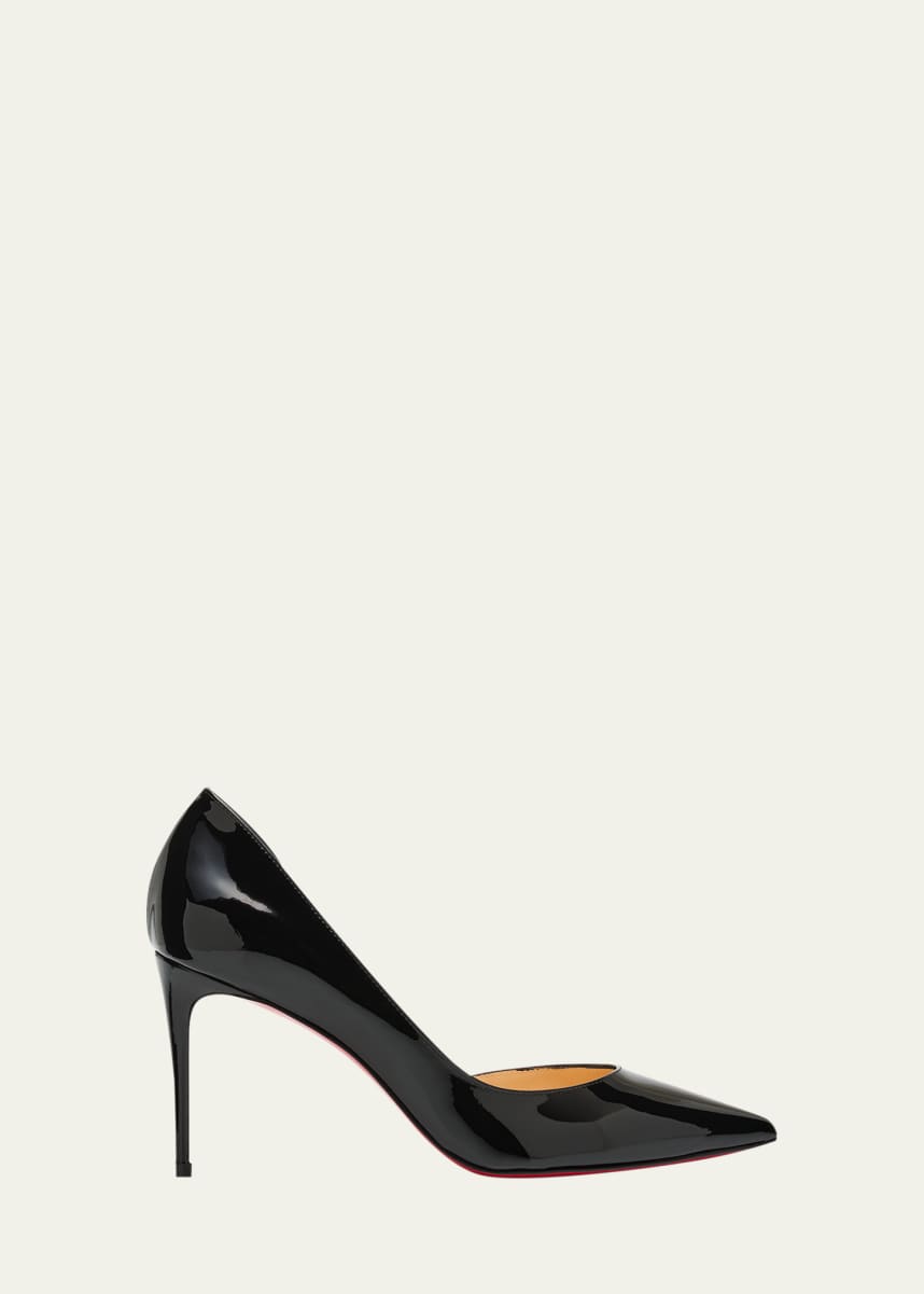 Christian Louboutin Iriza Patent Leather Red Sole Pumps