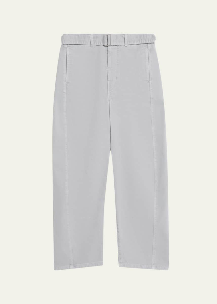 LEMAIRE Men's Twisted Belted Denim Pants