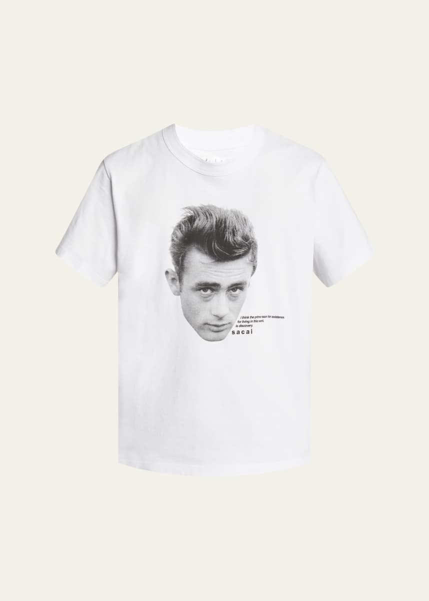 SACAI Men's James Dean Jersey T-Shirt