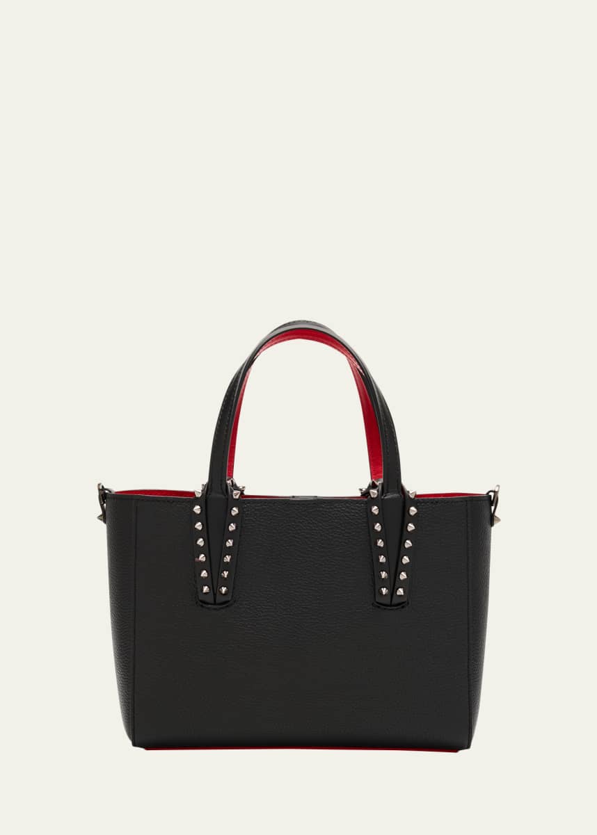 Louboutin Tote Mini Cabata Leather Tote Cabata Small Tote Bag