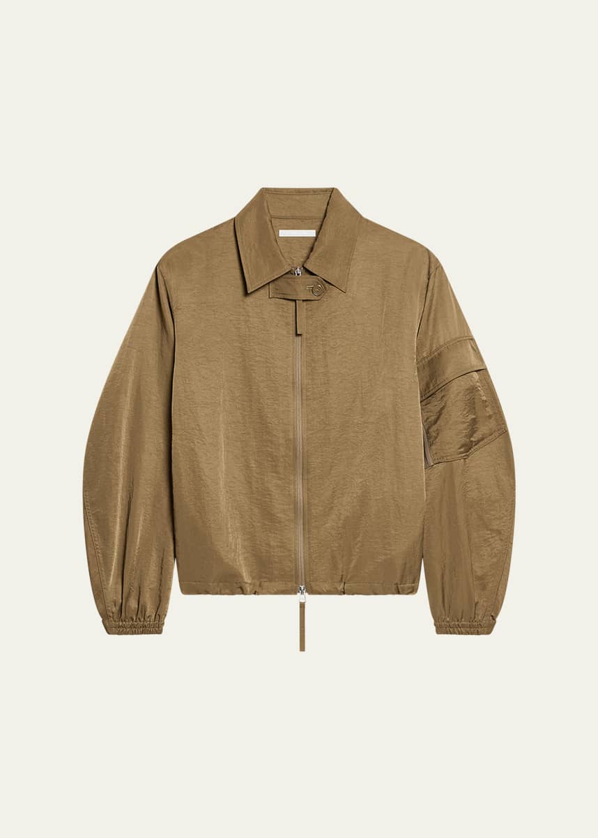Helmut Lang Creased Ma1 Bomber Jacket
