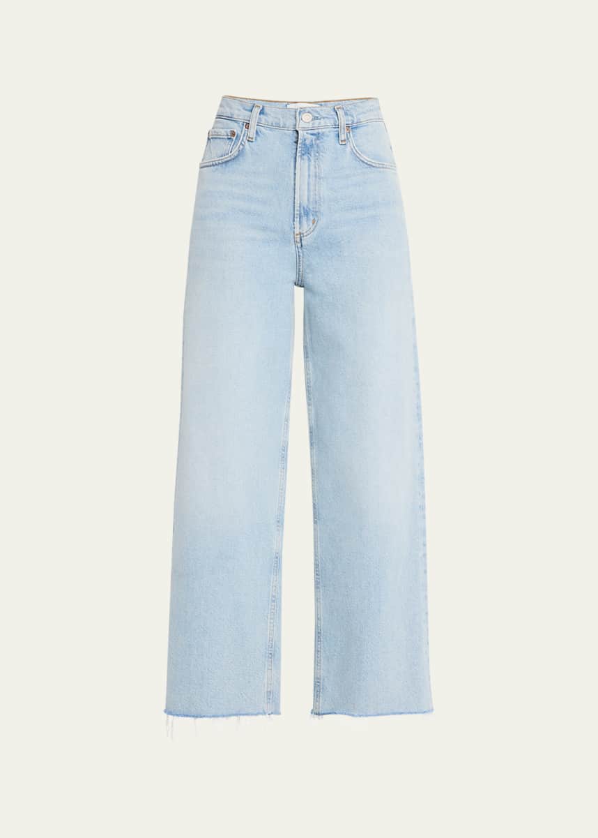 AGOLDE Ren High-Rise Wide-Leg Jeans