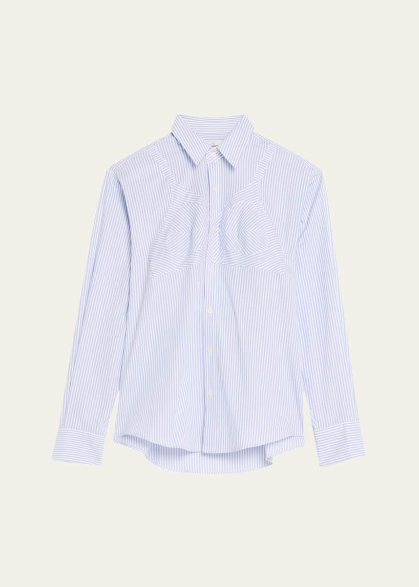 VAQUERA Bra Button Down Top