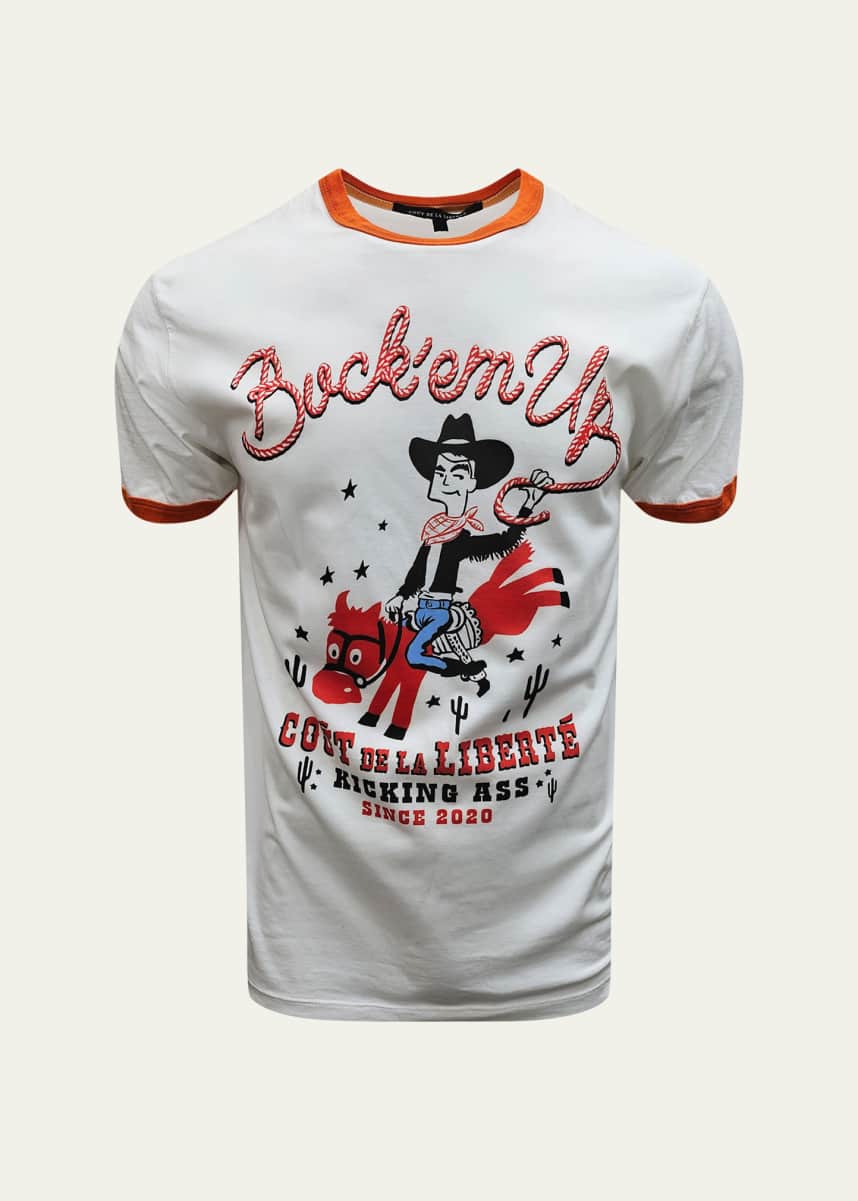 Cout De La Liberte Men's Freddie Buck Em T-Shirt