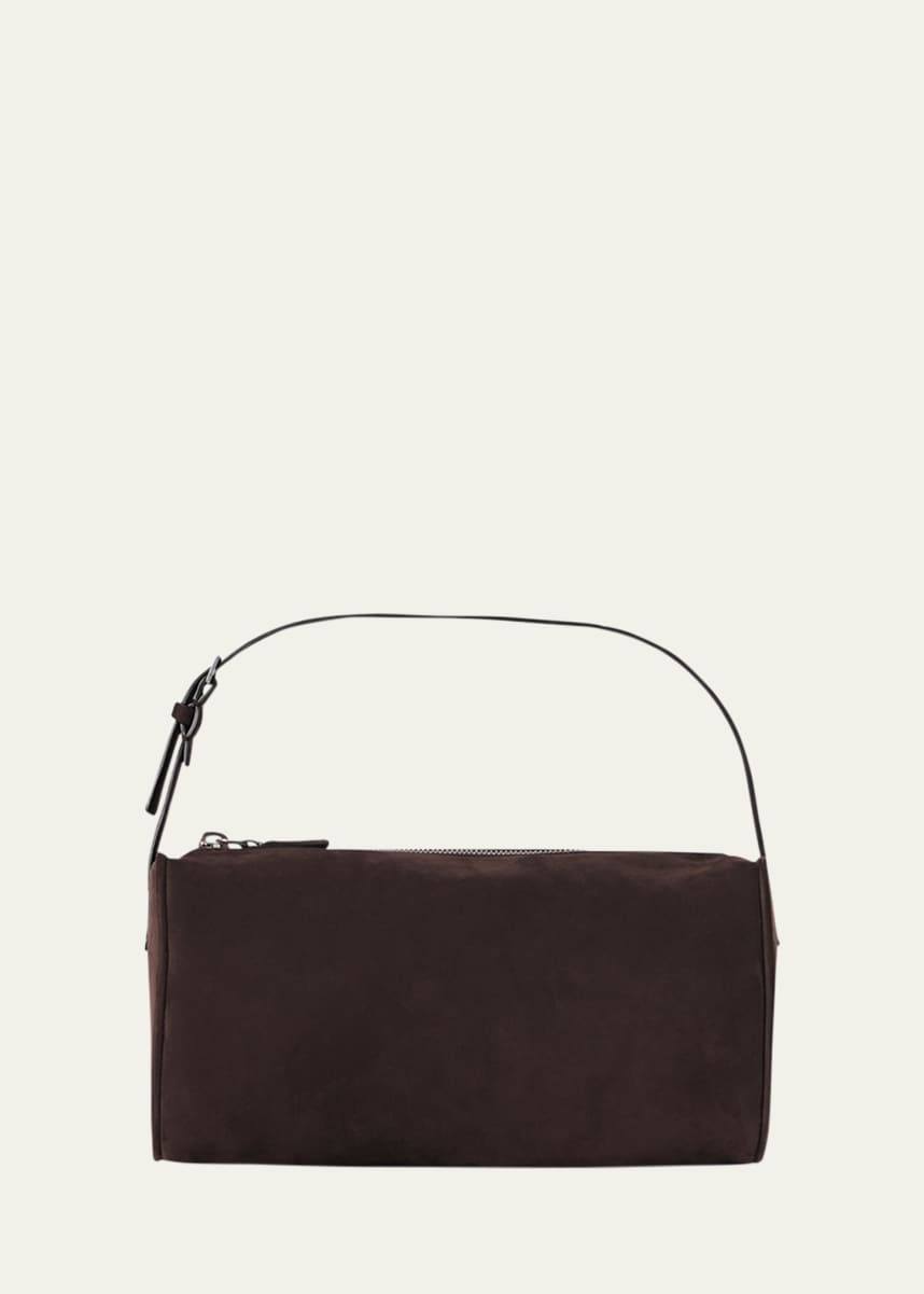THE ROW 90's Small Top-Handle Bag in Nubuck