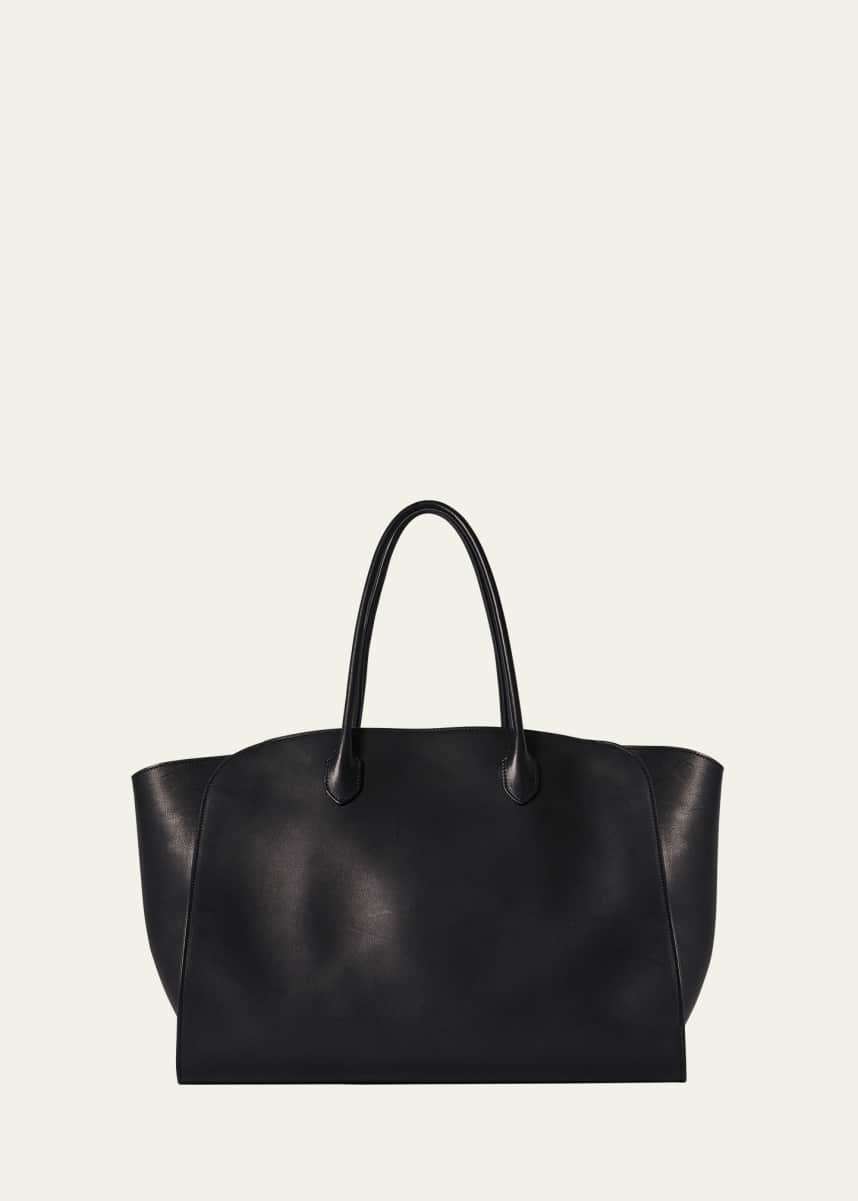 THE ROW Marlo 17 Tote Bag in Saddle Leather