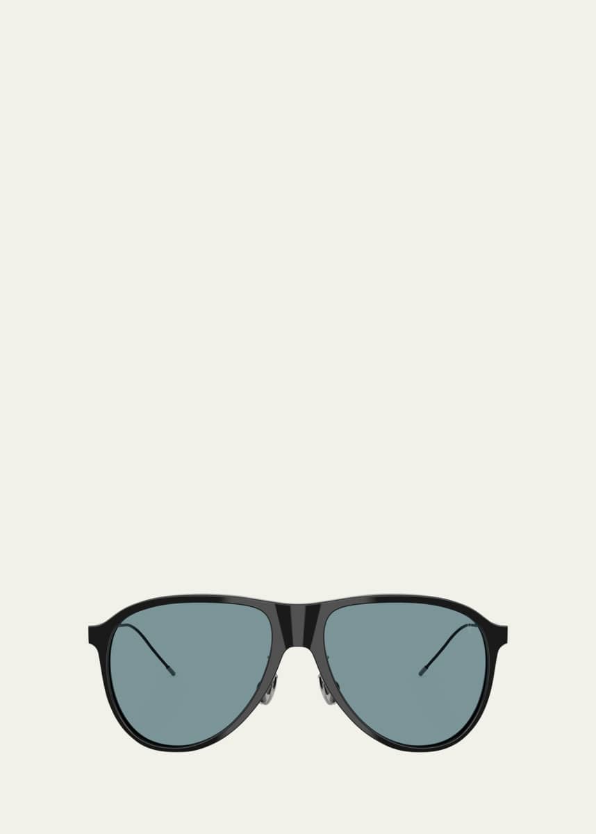 Brunello Cucinelli 0BC4011S Acetate Aviator Sunglasses