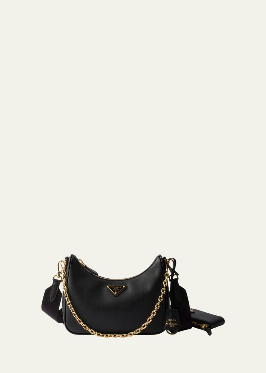Prada Re-Edition 2005 Saffiano Leather Shoulder Bag