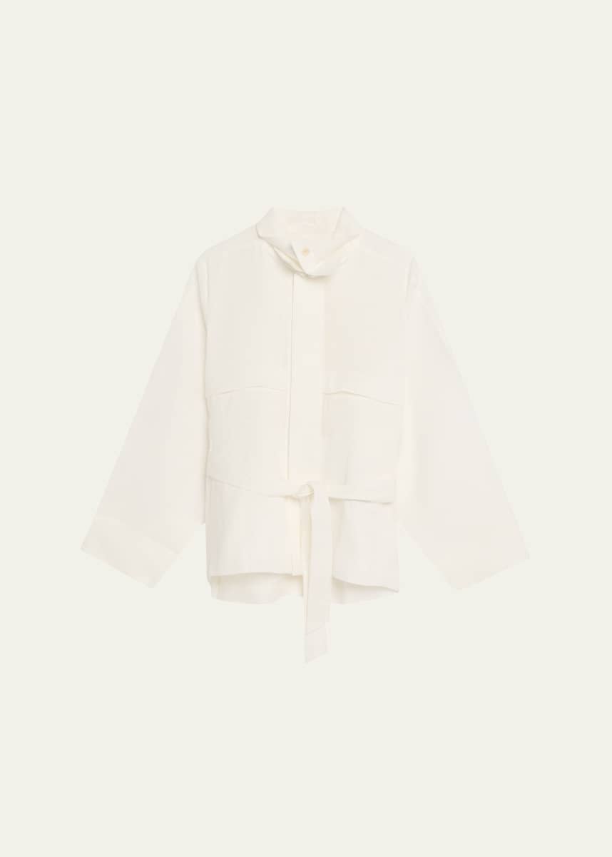 Issey Miyake Hempen Belted Jacket
