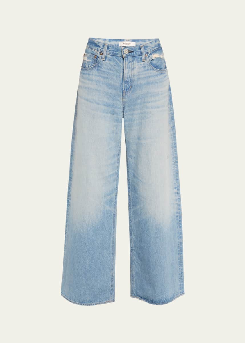 MOUSSY VINTAGE Lowell Wide-Leg Jeans