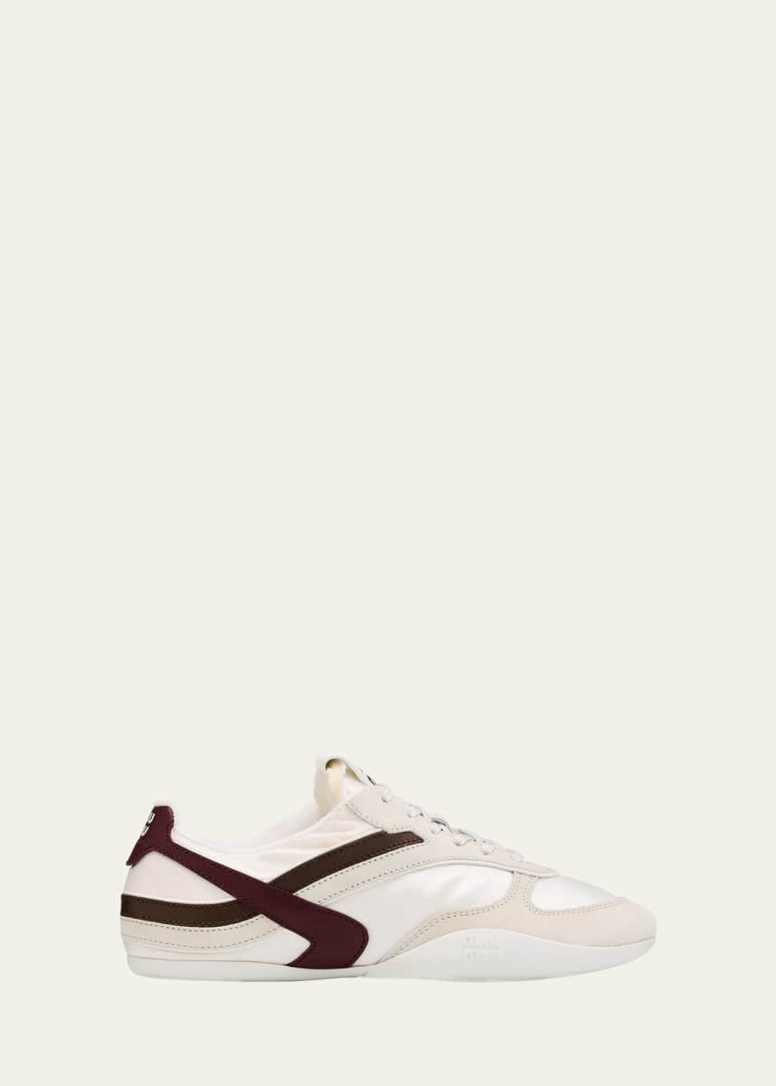 Miu Miu Colorblock Nylon Tech Runner Sneakers