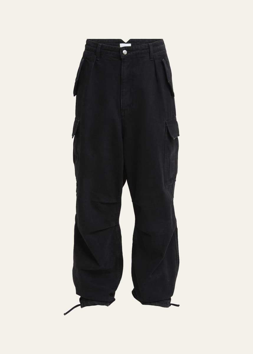 Rhude Men's Canvas Parachute Cargo Pants