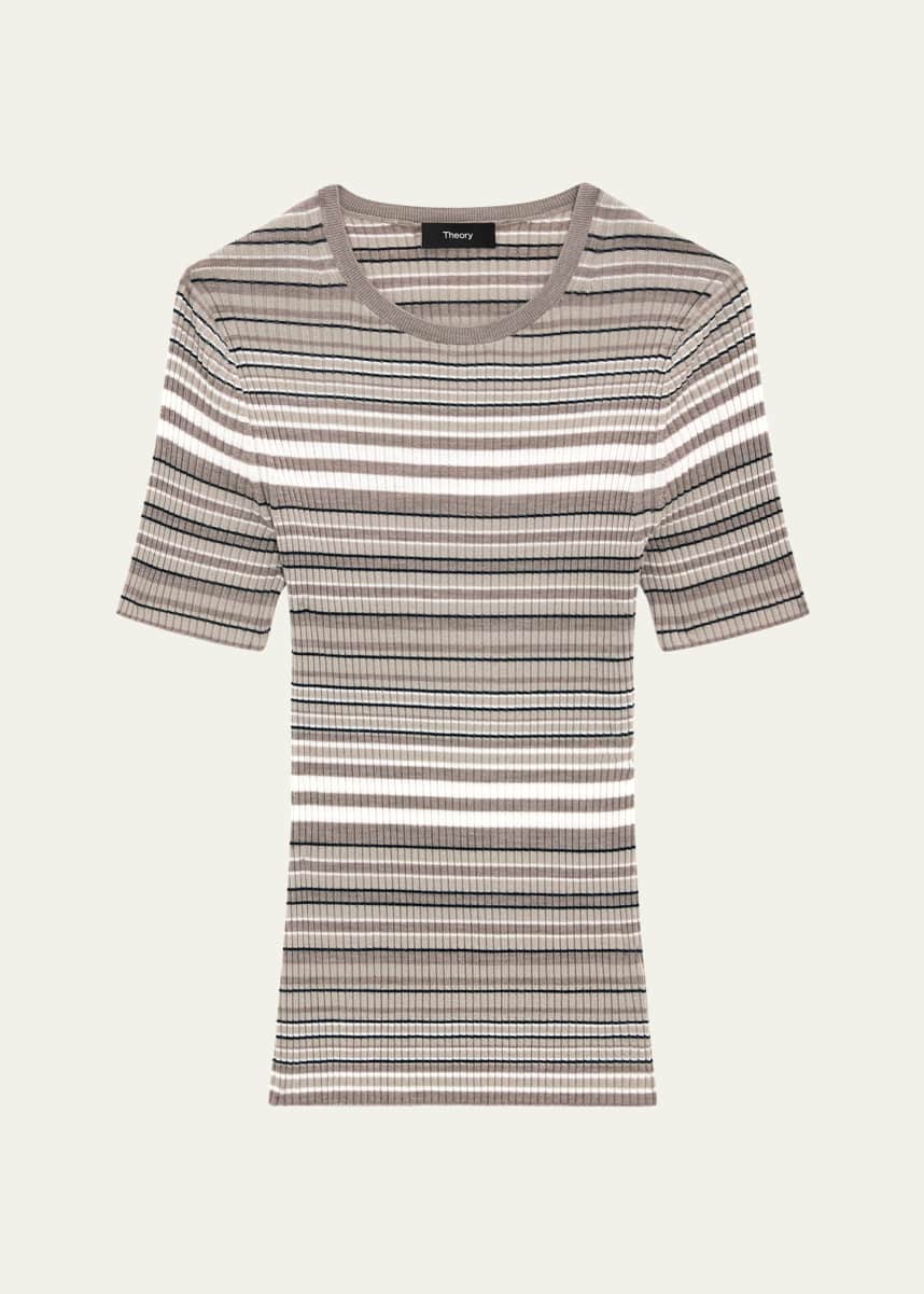 Theory Merino Stripe Tee