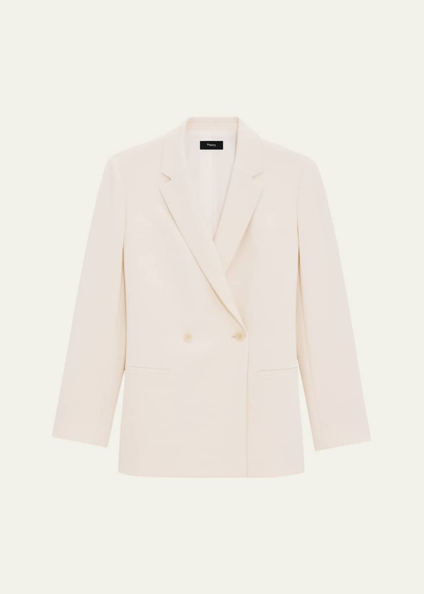 Theory Relaxed Double-Breasted Jacket