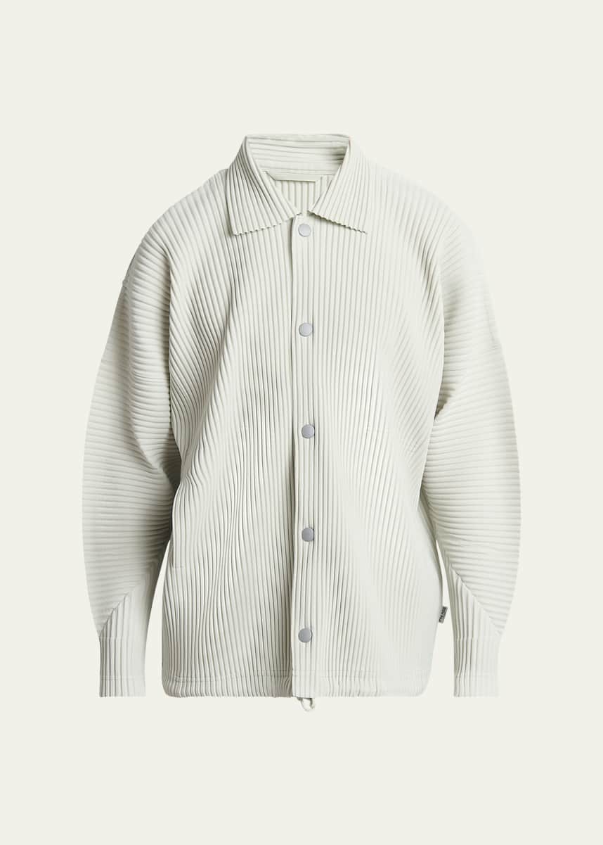 Homme Plisse Issey Miyake Men's MC March Sport Shirt
