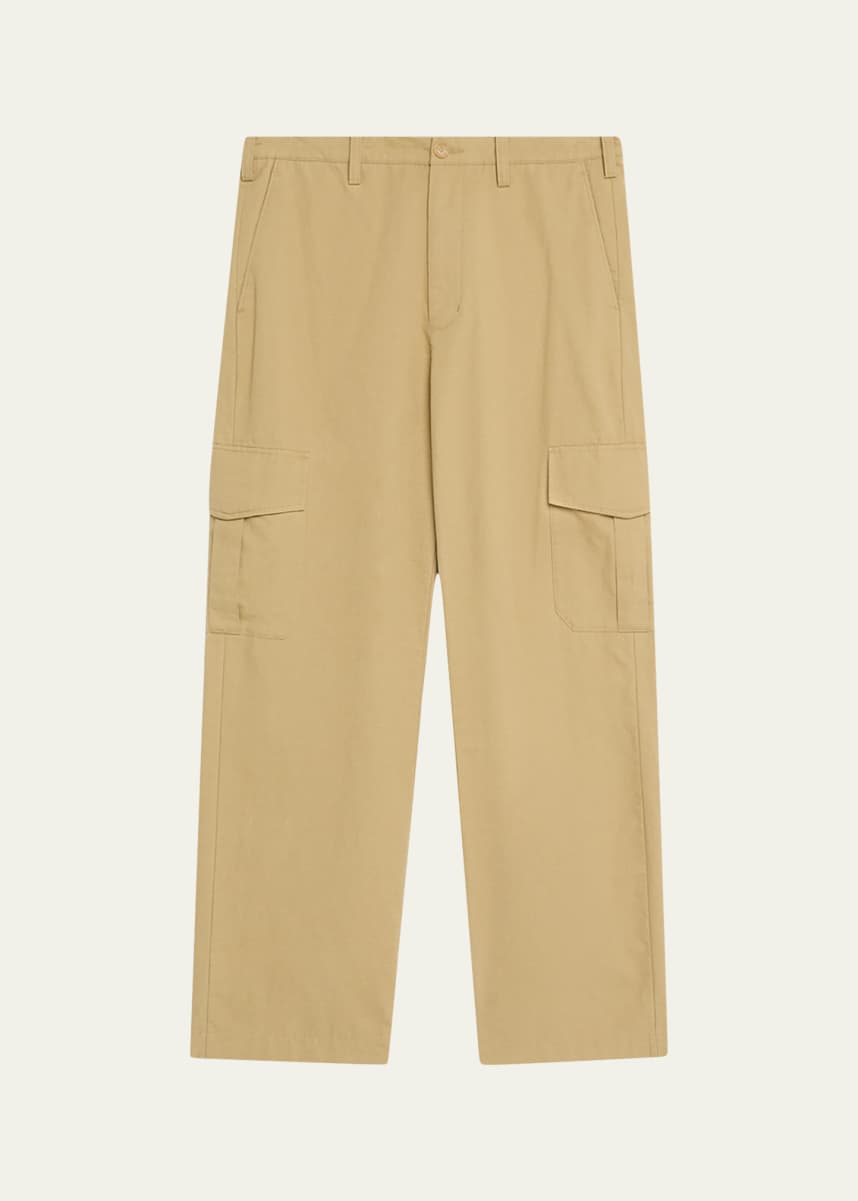 Vince Men's Cotton-Linen Cargo Pants