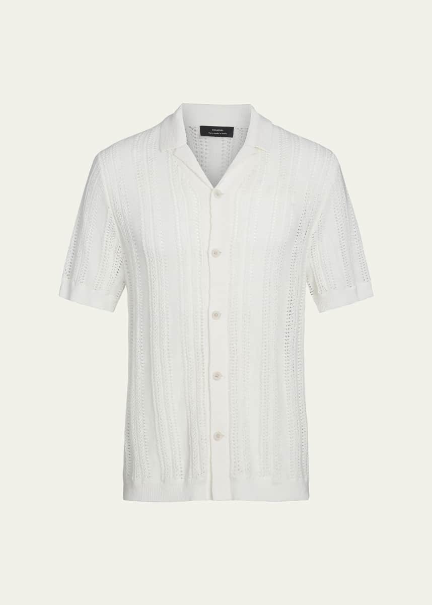 Vince Men's Crochet Cabana Shirt