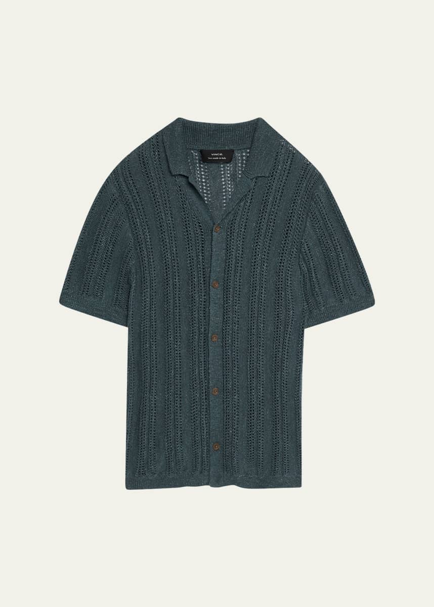 Vince Men's Crochet Cabana Shirt