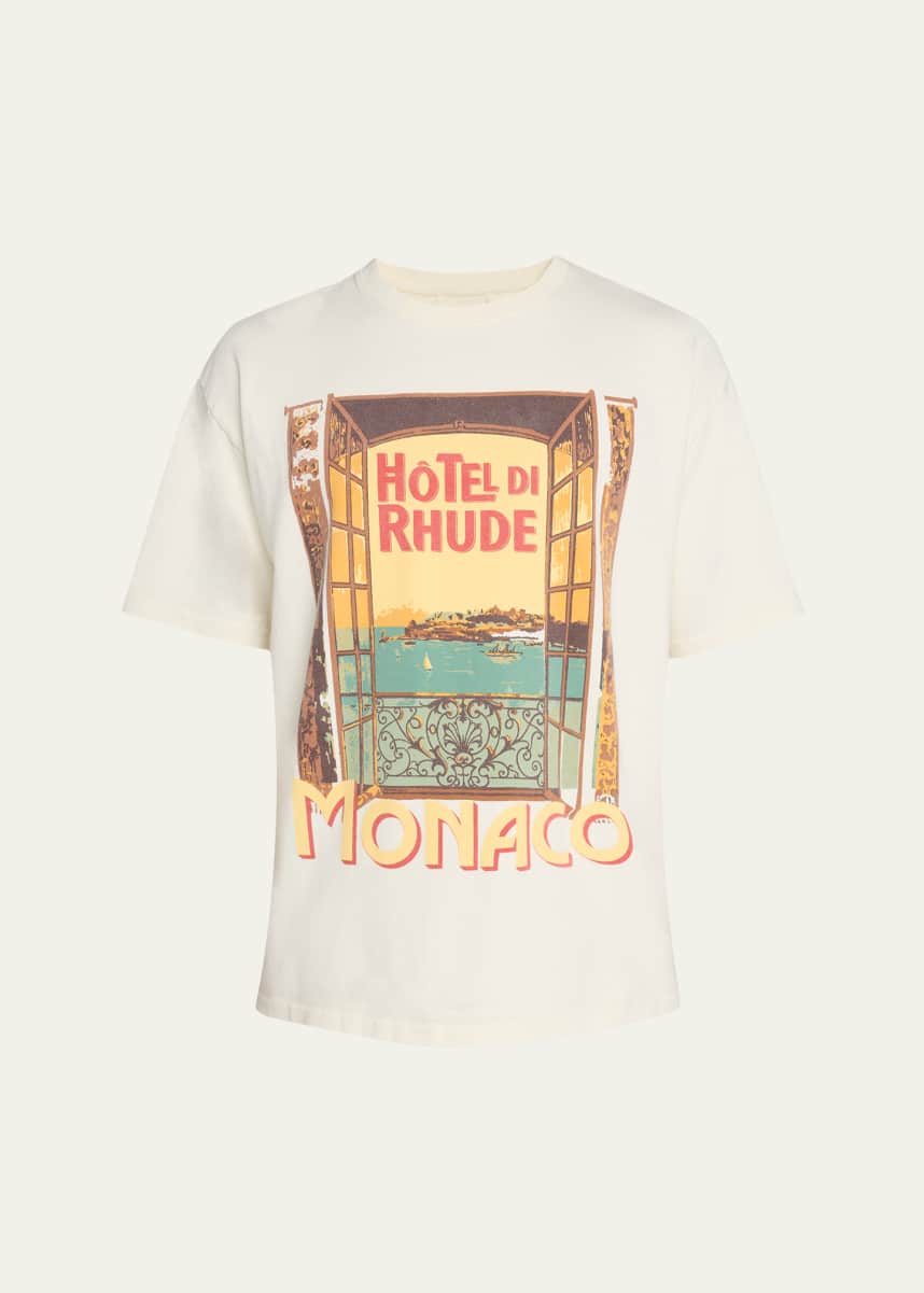 Rhude Men's Hotel di Monaco T-Shirt