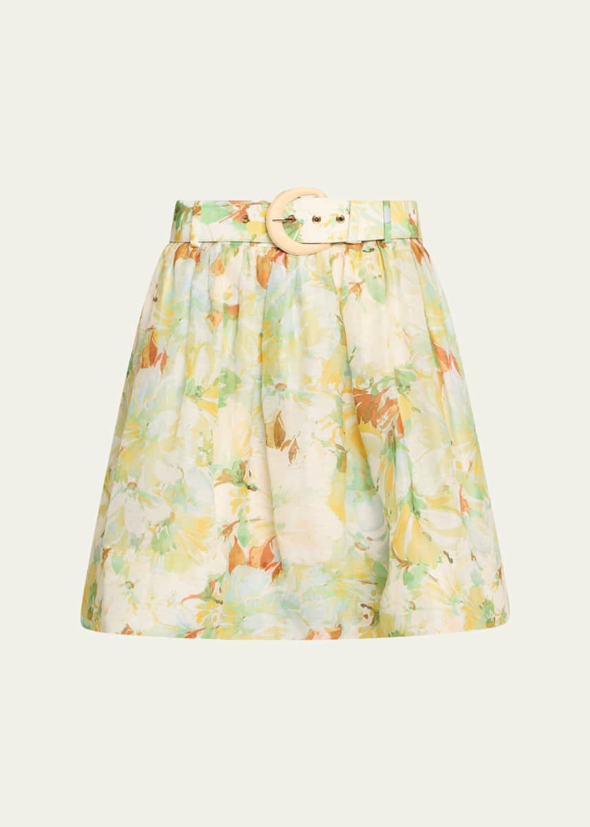 Cara Cara Alba Belted Mini Skirt