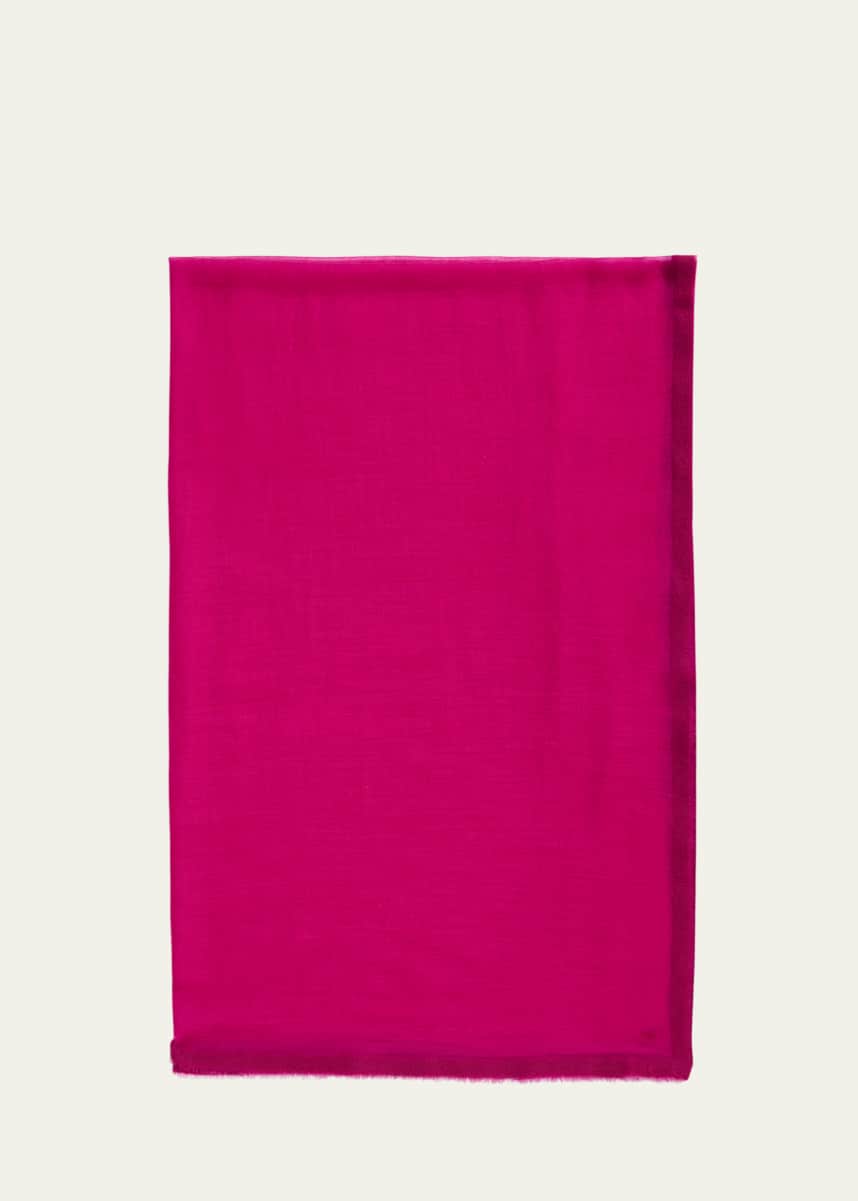 THE ROW Fioko Fuzzy Edge Cashmere Scarf