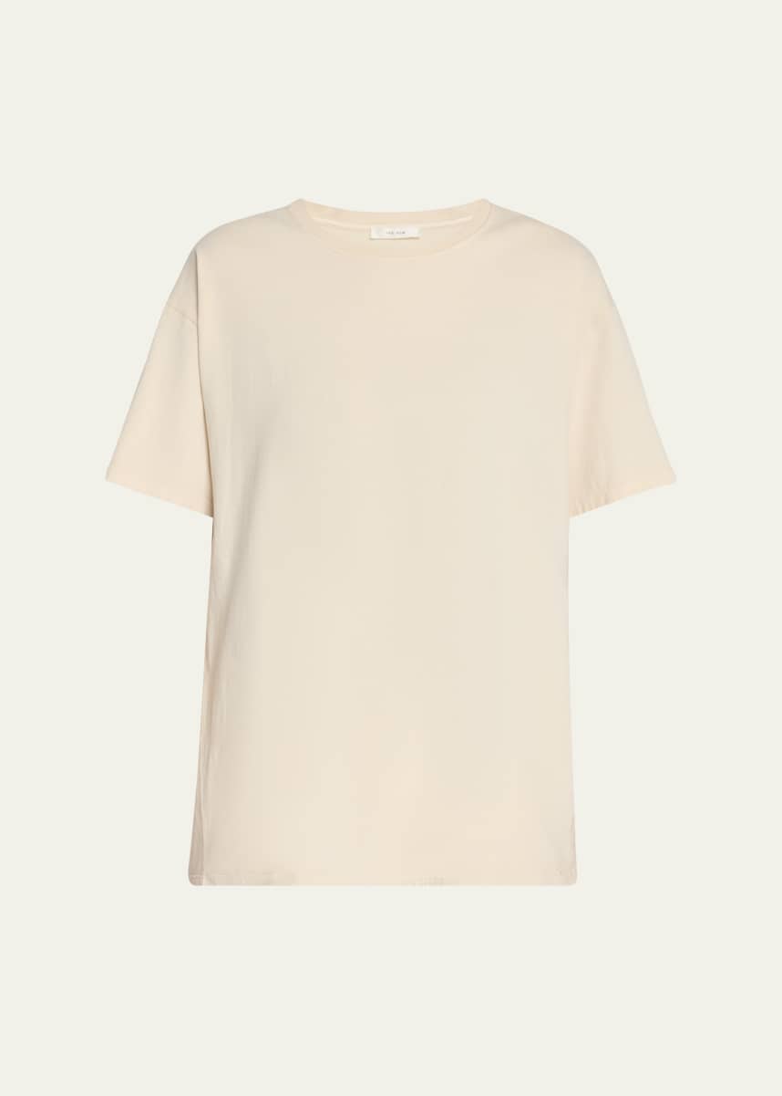 THE ROW Nadina Oversized Short-Sleeve Top