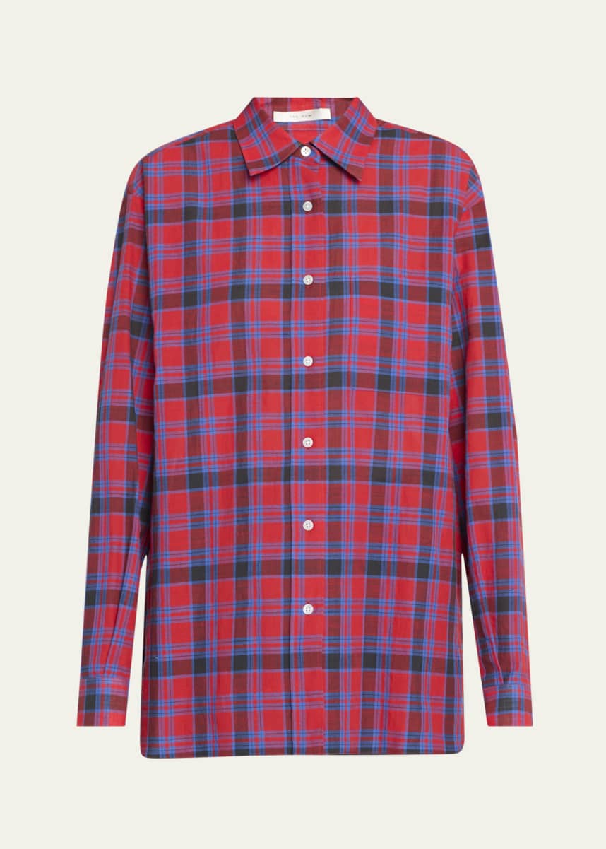 THE ROW Nesson Long-Sleeve Shirt