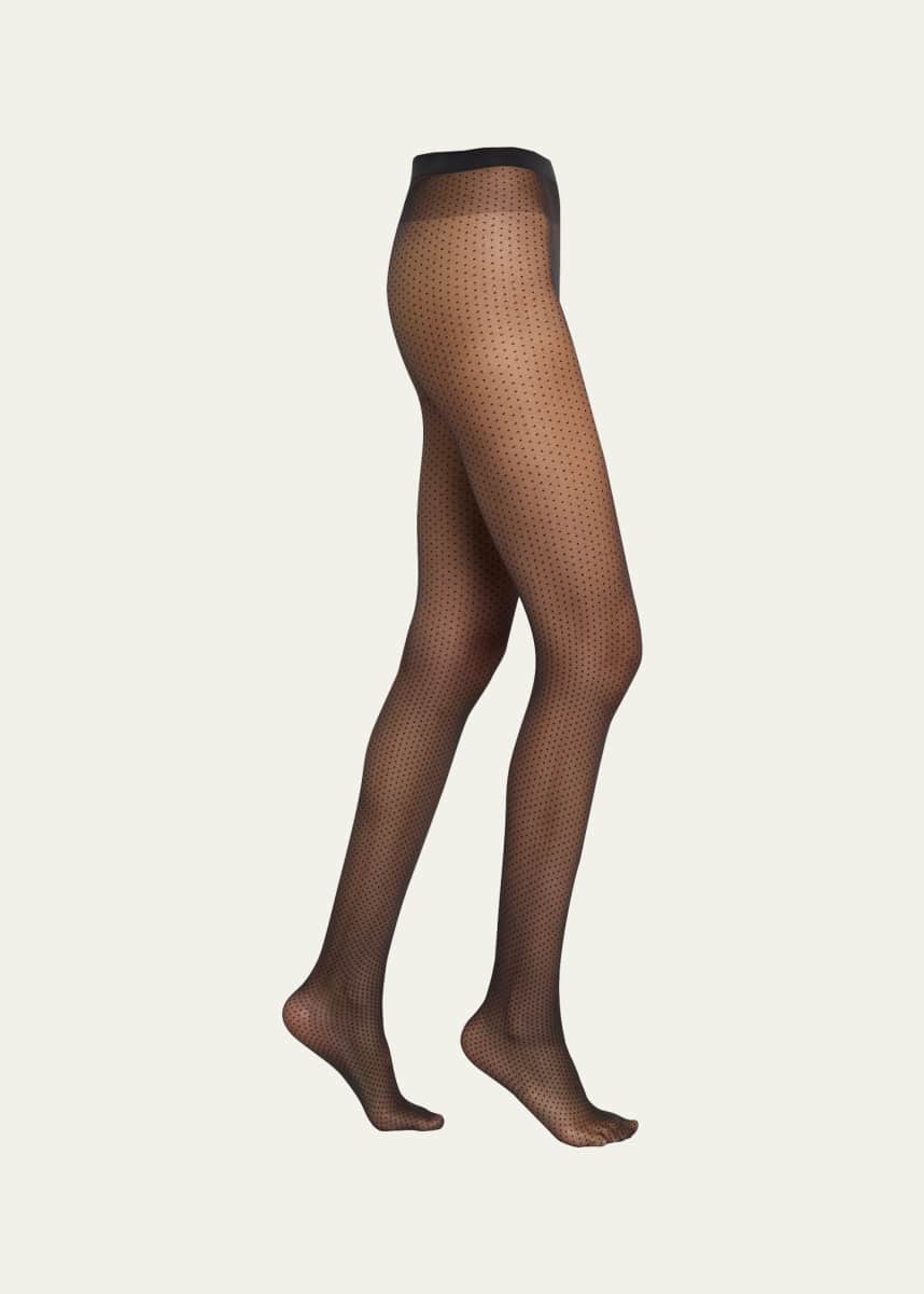 Wolford Mini Dot Tights, 20 Denier
