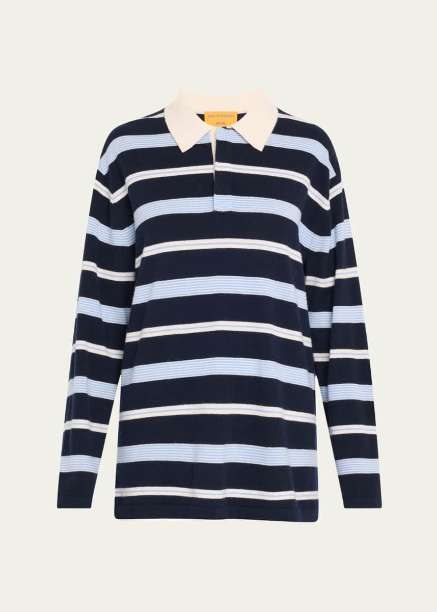 Guest in Residence Striped Rugby Shirt