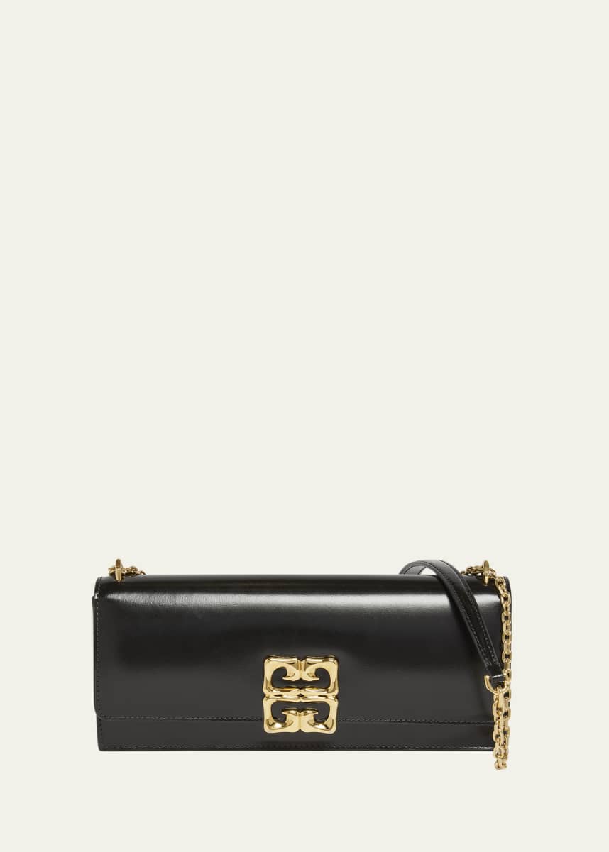 Givenchy 4G Liquid Small Chain Shoulder Bag in Leather