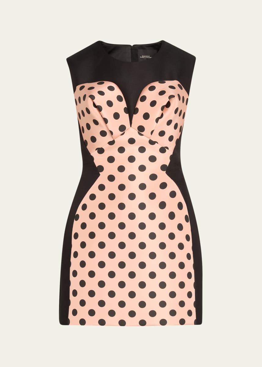 Marc Jacobs Runway Polka Dot Mini Dress