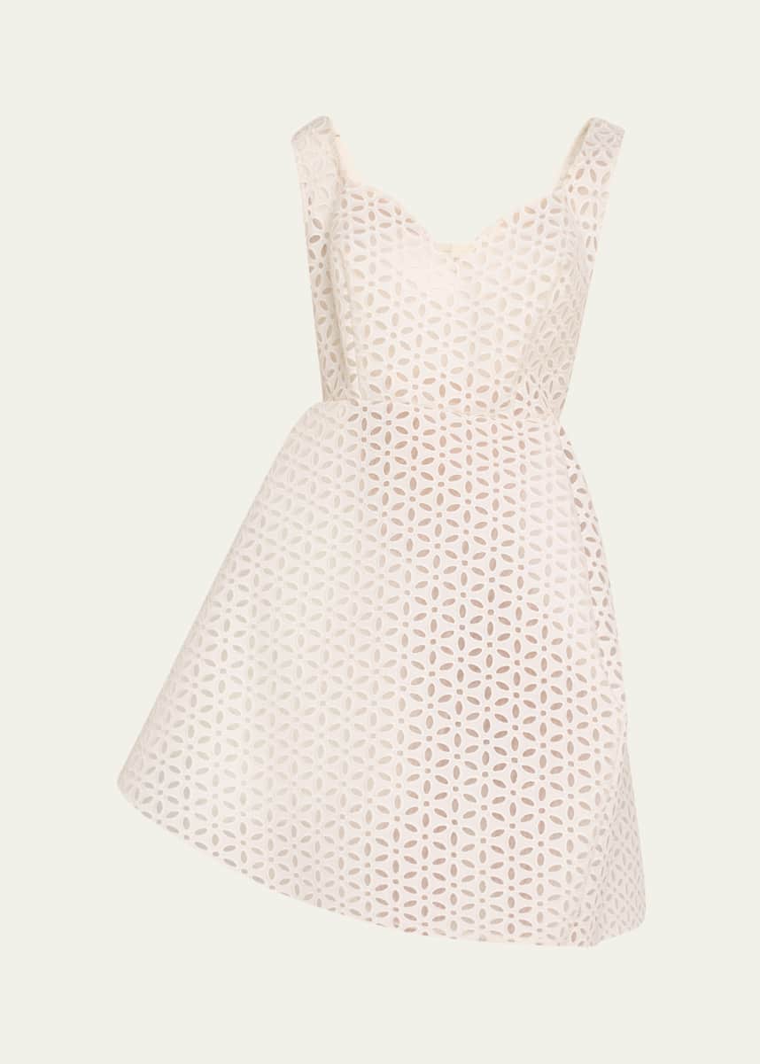Marc Jacobs Runway Eyelet Structured Dress