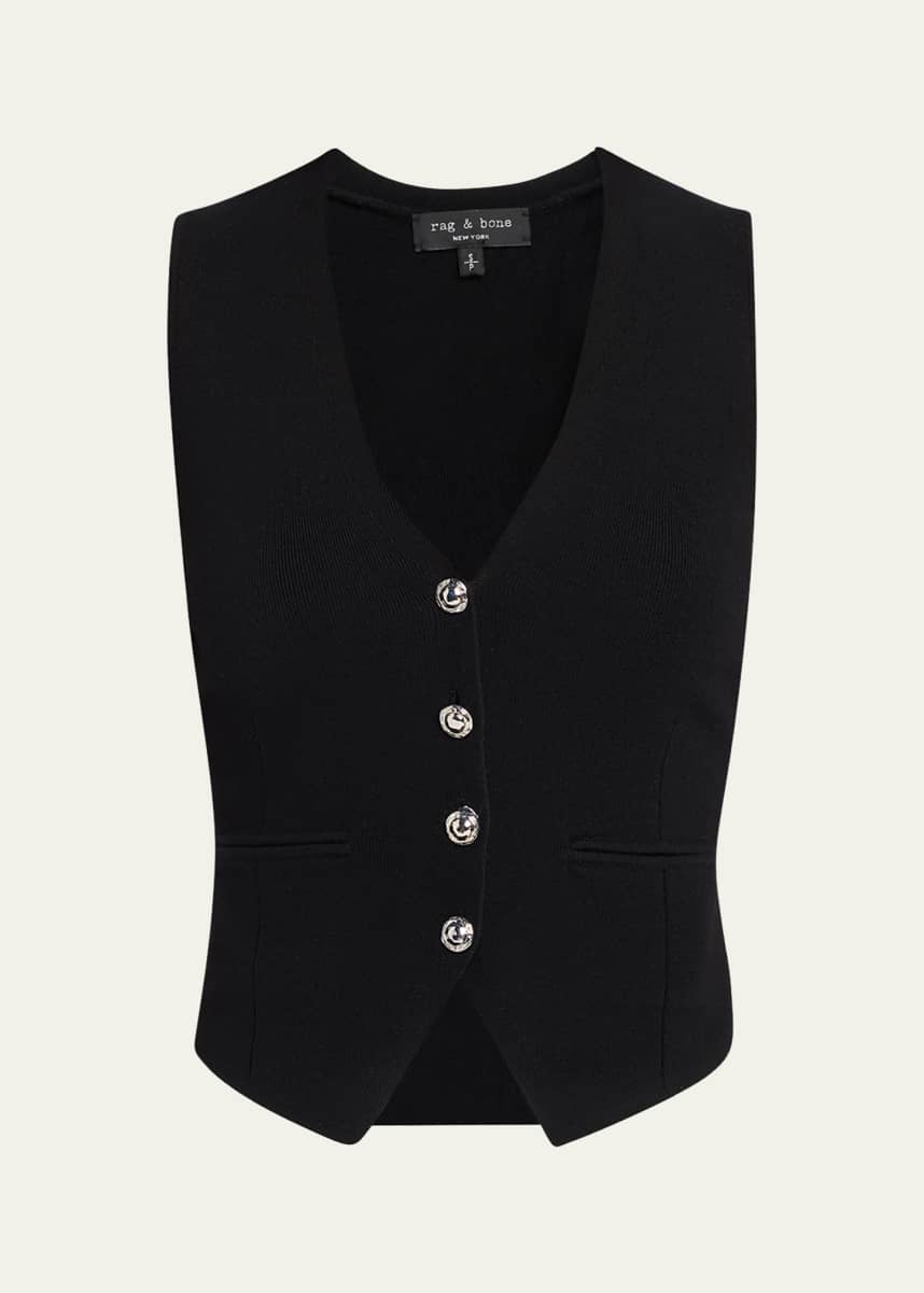 Rag & Bone Ella Wool-Blend Vest