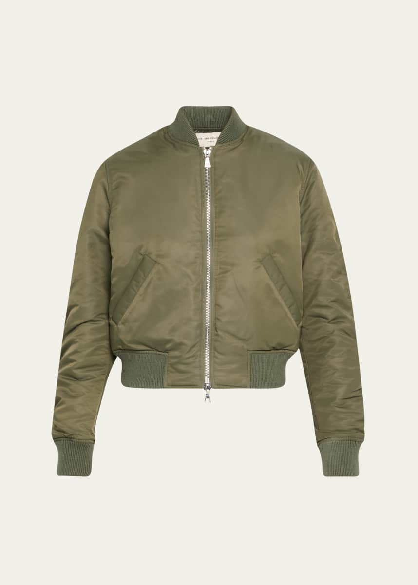 Officine Generale Nanni Nylon Bomber Jacket