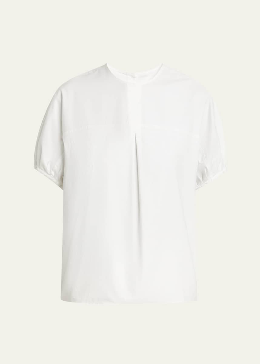 Proenza Schouler White Label Haleigh Short-Sleeve Top