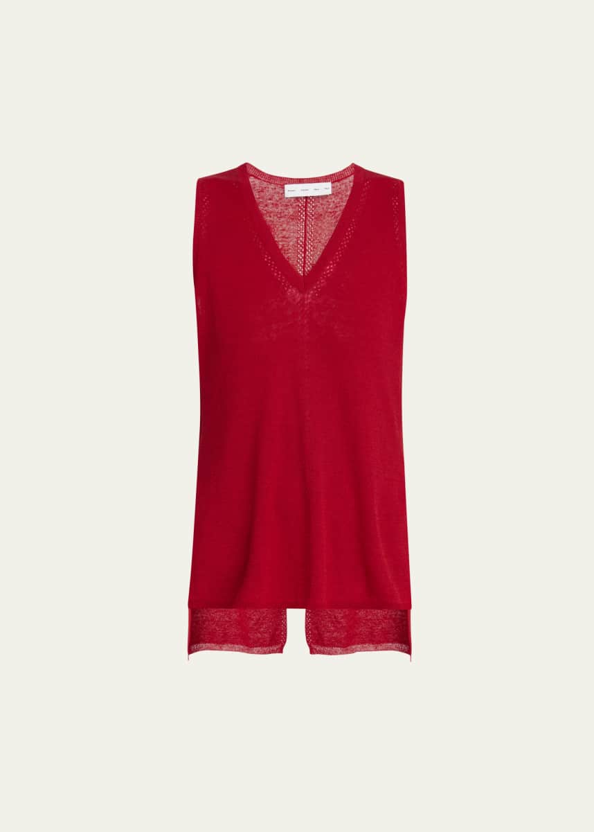 Proenza Schouler White Label Heyde Sleeveless Sweater