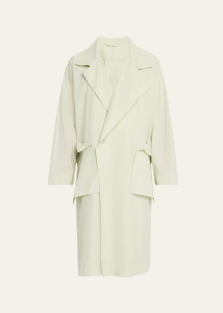 Homme Plisse Issey Miyake Men's Freshen Overcoat